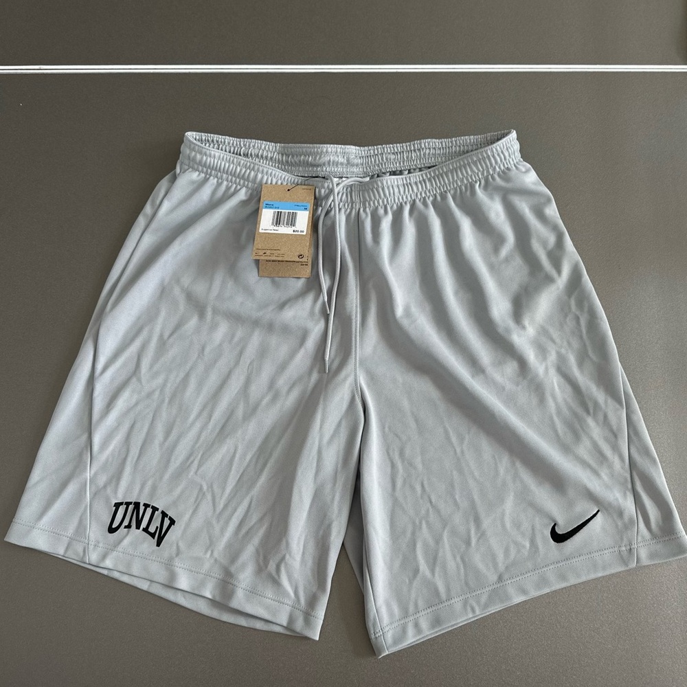 Men’s UNLV Nike Shorts, Size Medium, Gray, Dri-FIT